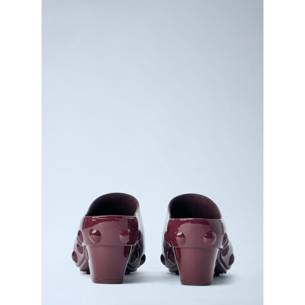 Bottega Veneta Women Gondola Studded Rubber Mules - Picture 5 of 6